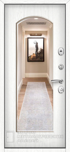 Фото «Дверь с зеркалом №65»  в Железнодорожному